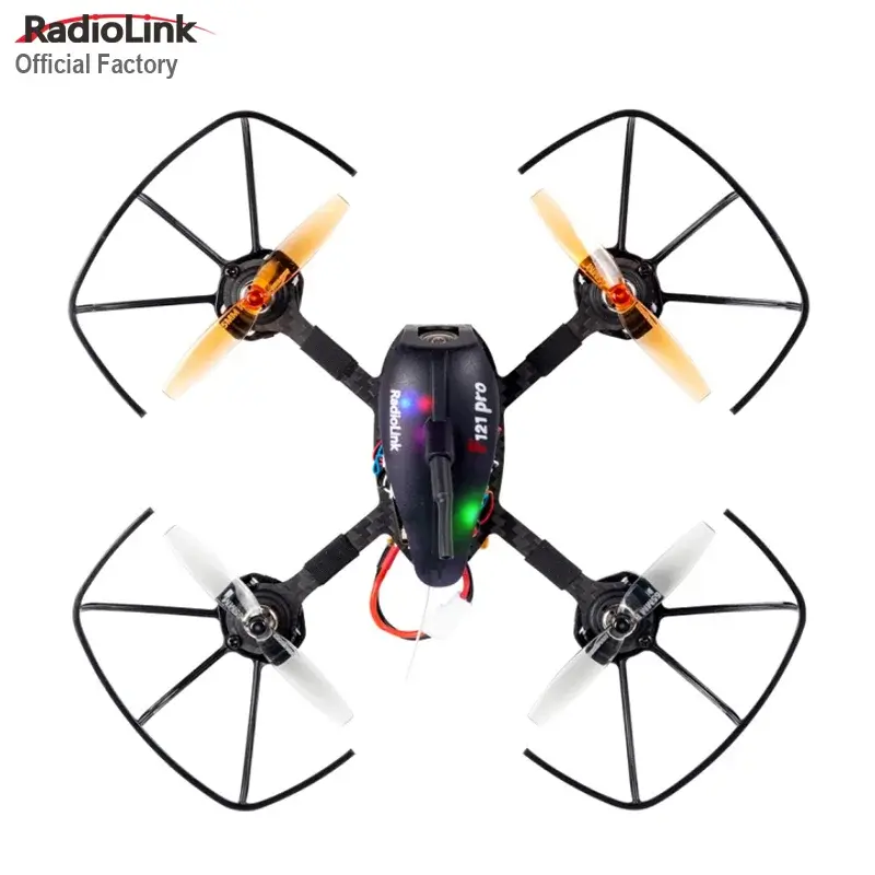Top view of the RadioLink F121 micro racing drone